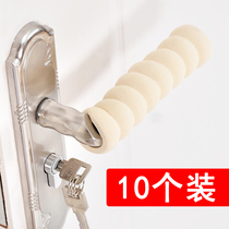  Anti-static door handle cover Universal handle Anti-collision door handle cover Flannel winter door cover Protective cover Anti-bump wall