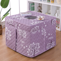 New thickened oven cover electric stove cover 80x80 square electric heater tablecloth baking fire quilt cover winter