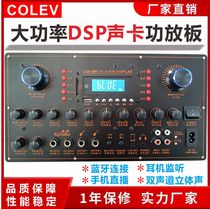 Outdoor 12V High Power DSP Sound Card Power Amplifier Board 220V Charged Bluetooth Power Amplifier Board Square Dance Power Amplifier Board