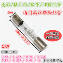 5KV high voltage fuse 0 65 0 7 0 75 0 8 0 85 0 9 1A Microwave oven special fuse tube