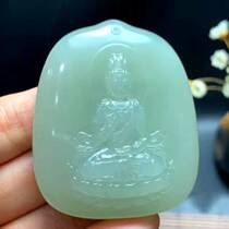 Live Room Special Photograph Link Natural Hotan Jade White Jade Jasper Sugar Lotus Root Powder Bracelet Bracelet Pendant for Men and Women