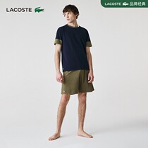 LACOSTE French crocodile mens spring new fashion crew neck breathable casual home suit men) 4H4961
