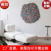 Nordic designer Profiled Metal Fishtail Chair Light Lavish Minimalist Sofa Chair Hotel Decent Board Room Casual Chair