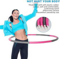 Hula Hoop Plus Jump Rope Original Single Good Stock Weight Loss People Fast Into home Fitness Slim Waist Detachable Suit
