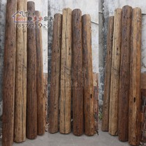 Wood pine column beam solid wood Outdoor Wood Wood column retro wood square material custom log decoration