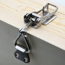 90 stainless buckle clamp buckle quick Bolt vertical clamping fast right angle stainless steel box door lock adjustable 30