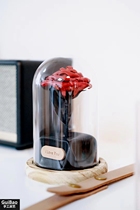 Ghost Burst Handmade Leather With Custom Bull Peel Perpetual Raw Flowers Rose Creative Gift Gift Girlfriend 7 New Years Gift Custom