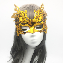 COS Masquerade Halloween dress Up Mask Adult children Half Face Animal Eagle Party Gold Silver