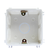 BULL bull switch socket concealed bottom box 86 can be assembled to connect high flame retardant H01A cassette white