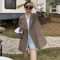 Senior feel fried street suit jacket small woman 2021 New Early Spring Autumn thin temperament casual small suit