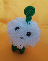 Handmade crochet crochet doll * Qizai dog * Valentines Day Christmas birthday gift