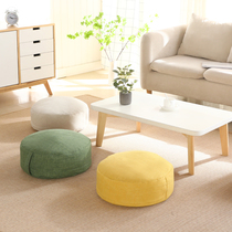Japanese style detachable futon round cushion tatami lazy soft seat living room cushion floating window floor floor
