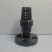 High quality PVC flange bottom valve spherical bottom valve single oil Ren bottom valve Chemical acid and alkali resistant bottom valve DN15 -DN100