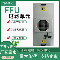 FFU INDUSTRIAL AIR PURIFIER EFFICIENT FILTER DUST-FREE WORKSHOP BLOWER FILTRATION UNIT 100 GRADE LAMINAR FLOW HOOD