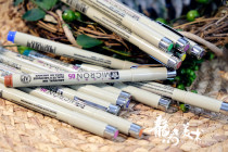 Japanese cherry blossom color needle pen watercolor Hook pen hand account pen color Hook Pen Waterproof needle pen