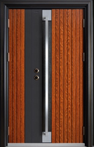 YADILO Canada Series JLZM-WL-3701 Finely Carved Aluminum Plate Heavy Armored Door Custom