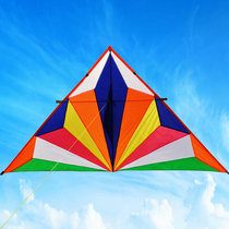 Weifang kite diamond large umbrella cloth high-grade resin rod base forest adult breeze easy to fly large triangle large three-dimensional