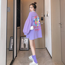 Pregnant Woman Spring Clothing Suit Fashion Blouse 2022 New Spring T-Shirt Spring Autumn Style Clothes Beat Undershirt Spring Clothing