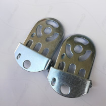 Bicycle pedal folding thickened rear pedal post universal children's seat footrest accessories