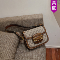 1955 saddle bag female Xiao Zhan Ni Ni with the same bag 2021 new mini horse collar buckle retro shoulder messenger bag