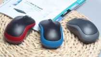 Cross-border custom LOGO wireless mouse M186M185USB interface notebook desktop universal