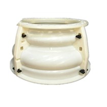 Roman column mold gate round cement column foot plastic Villa exterior wall building model