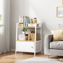 Living room Nordic bookshelf shelf landing ins wind bed bookshelf bedroom storage shelf small corner side