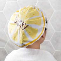 Waterproof shower cap bathroom girl bath hair set cartoon household plastic headgear kitchen oil and smoke cap