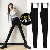  Pregnant womens pants womens spring and autumn thin trousers 2021 new outer wear magic pants stretch leggings thin leggings