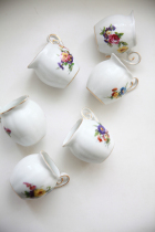 Fat rabbit beauty home export single Decal Ceramic small capacity mini milk jug milk jug