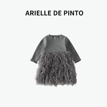 Childrens first gift ~ one year old girl baby dress net gauze princess dress 2021 Spring and Autumn New