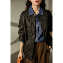 @ PYC465855VG] Light-coated sheep skin hair thin cotton short coat womens simple fashion