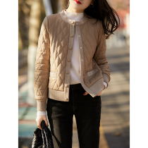 @ PYE362069VG] Stylish No Hard Diamond Line Light Coated Sheepskin Cotton Baseball Coat