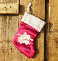 Soft Blue Jotting Christmas Tree Decorations Upscale Christmas Socks Christmas Bell Socks Pendant Christmas Leaf Pendant