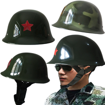 Army green helmet safety helmet FRP service riot protection helmet PC security patrol helmet