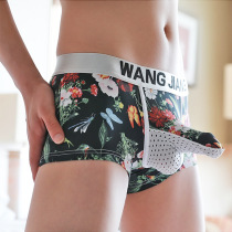 Net will be the new pure cotton Ice Silk mens underwear bullets separate one room and one hall elephant nose sexy underpants head