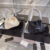 aw stars the same big king silk satin hand handbag drawing rope Girl bag Ryan shoulder satchel with high lavish armband canvas hand carrying bag