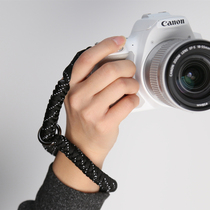 Camera with wrist strap Canon SLR braided lanyard Canon M50 Sony ZV-E10 Fuji XS10 Micro Single