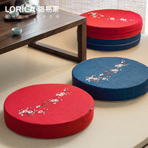 Luo Yi Jia Tatami futon cushion Ground meditation meditation mat Household living room worship mat Kneeling mat Japanese round mat