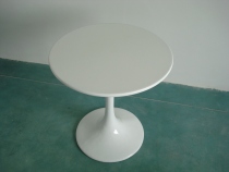 Designer Small Corner Phone Creative Round Tea Table Fashion GRP Casual Talks Pale Coffee Hall Tulip Table