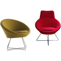 Nordic minimalist designer single-person creative personality living room Sun library room sample room leisure sofa chair