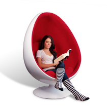 Designer Oval Tip Cocked Chicken Eggshell Type Sloth Sofa Casual Space Sound Goose Egg Type Landing Hemisphere Swivel Chair