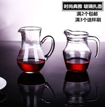 Promotion of thick glass small tie pot male Cup duck billed wine wine without cover split Hulk decanter 500ml