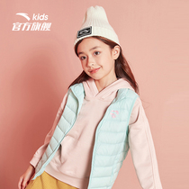 Anpedal Childrens Clothing Girl Clothing Light And Thin Down Clothes Horse Chia 2021 New Autumn And Winter Clothing Thickened Warm Womens Down Clothing Winter