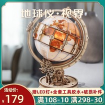 If the guest Ruo state globe assembled DIY handmade gifts to send girlfriends creative retro ornaments childrens birthday gifts