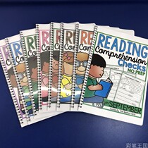 American classroom toddler toys English year-round personality foundation reading comprehension exercise paper teaching aids teaching materials