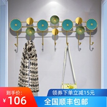 Nordic creative entrance clothes hook into the home hanging clothes hook clothes hook wall hanging wall door-to-door metal hangers