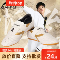 Taekwondo shoes Children boys training soft-soled girls beginner adult taekwondo shoes Martial arts shoes breathable Muay Thai professional shoes