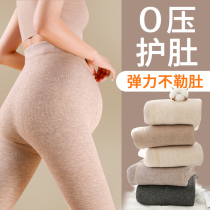 Pregnant womens leggings autumn and winter bottoming socks winter plus velvet thickened stockings spring and autumn bare legs artifact outerwear pantyhose