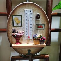 Pendulum indoor home swinging table with thermometer atmosphere retro Atlantic wind good looking net red upscale practical can hang